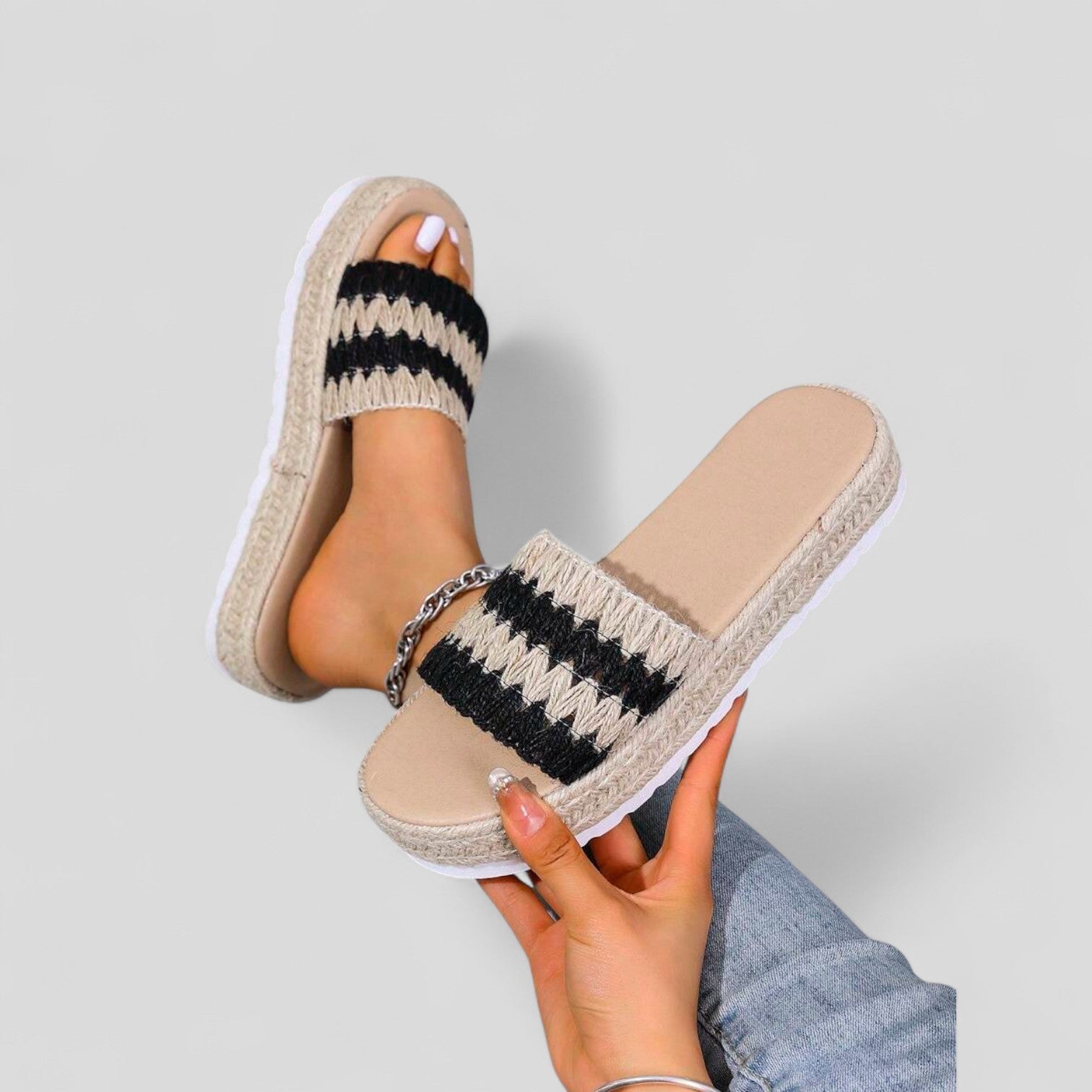 Nazaria | Pantuflas de yute