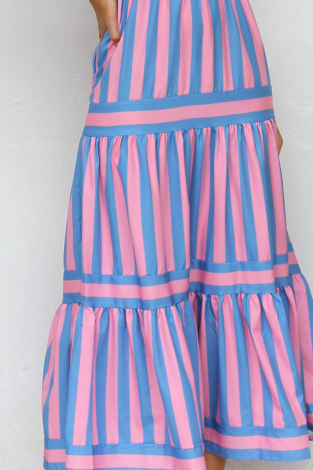 Aylin™ | Vestido de Tirantes a Rayas