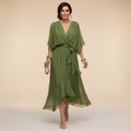 Vestido Valeria™ con Escote en V