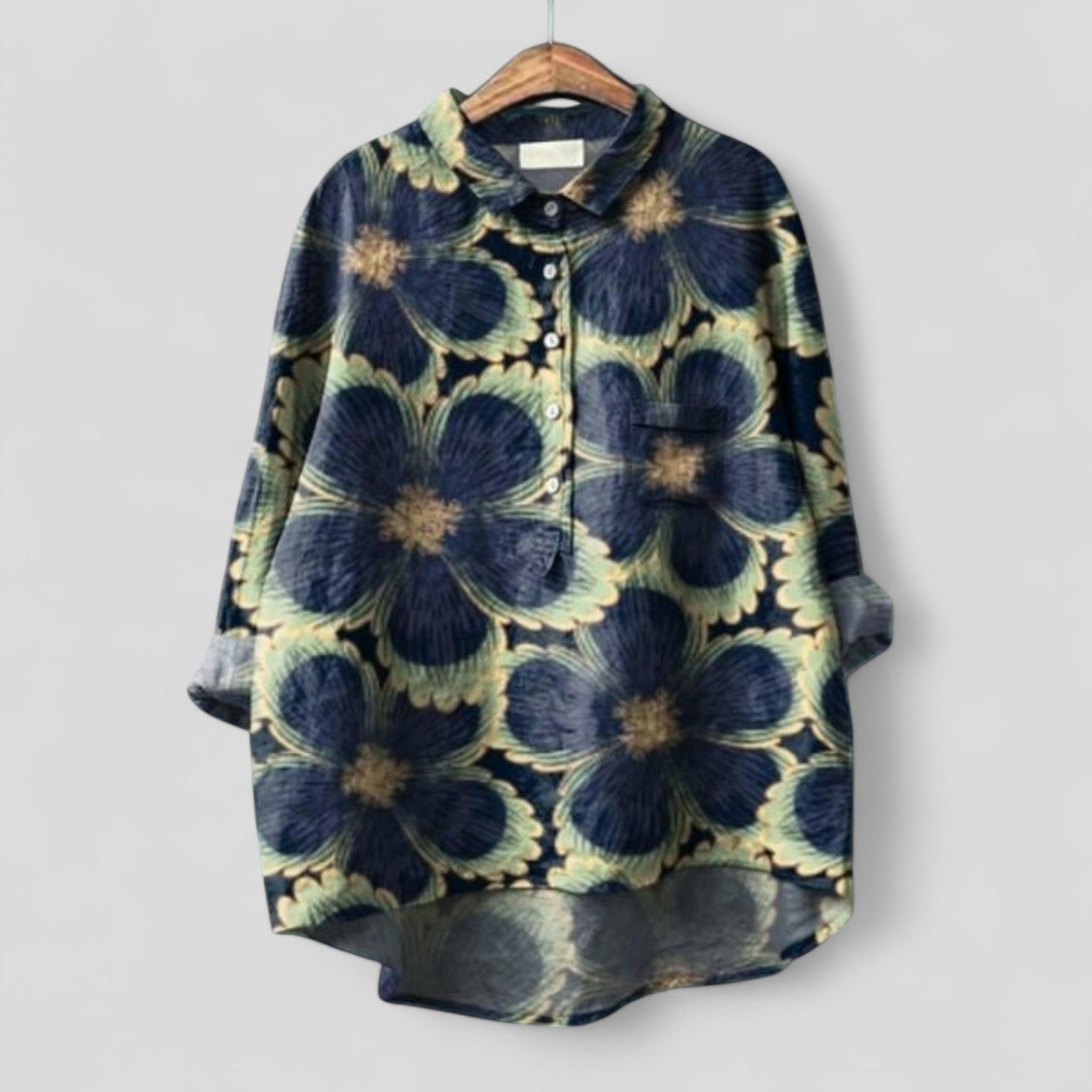 Adriana | Blusa de lino