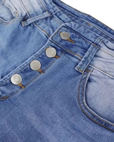 Skinny jeans con effecto