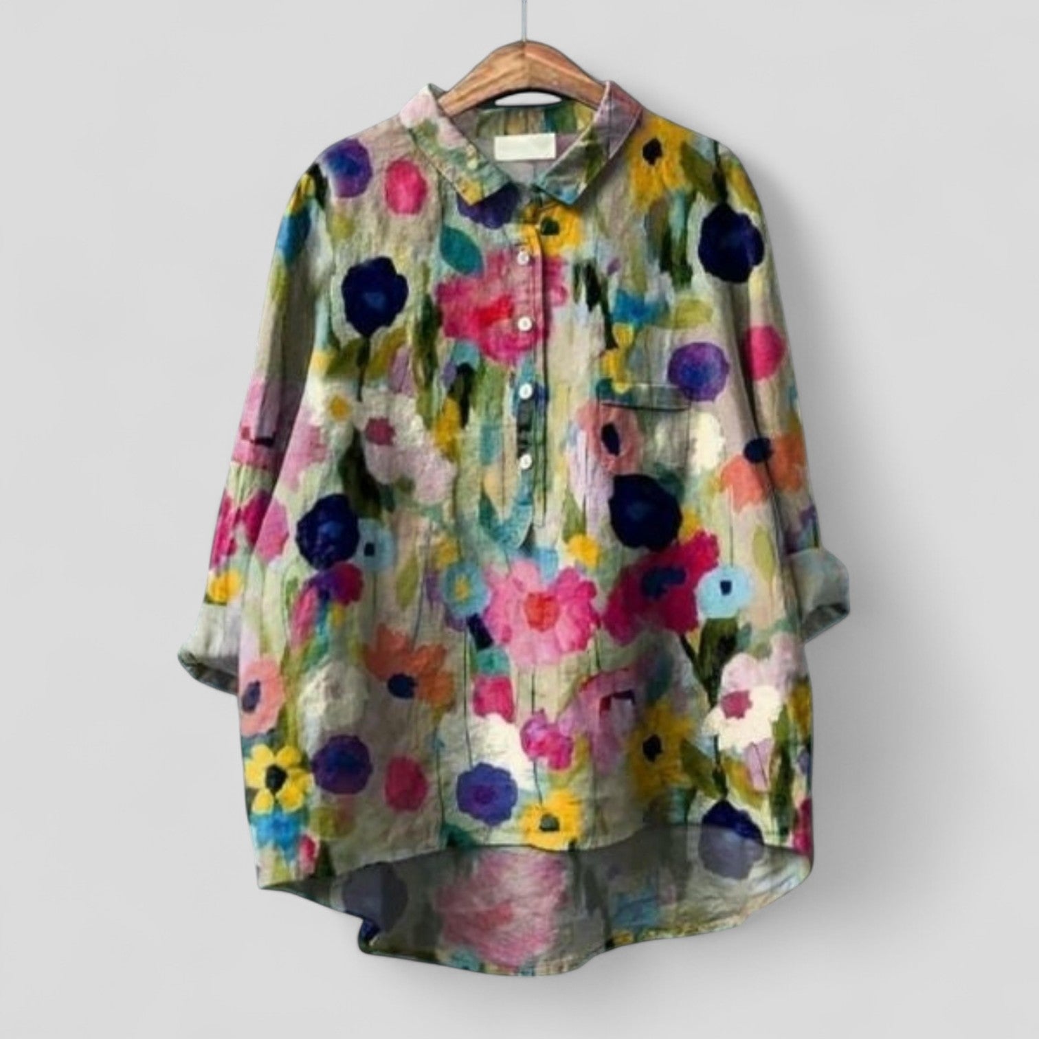 Adriana | Blusa de lino