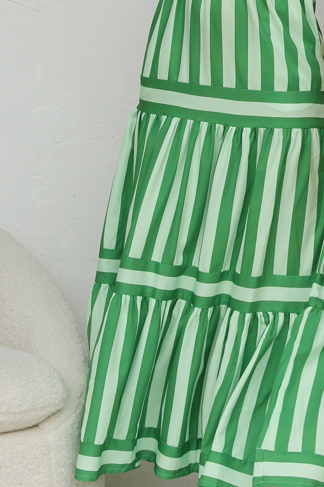 Aylin™ | Vestido de Tirantes a Rayas