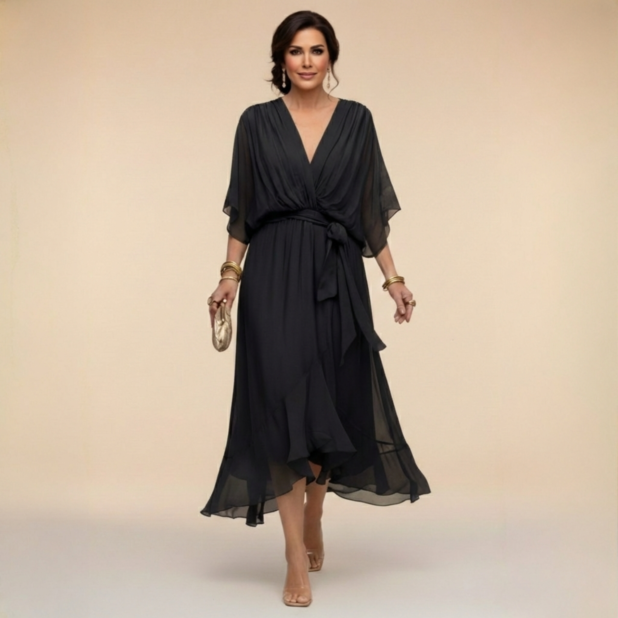 Vestido Valeria™ con Escote en V