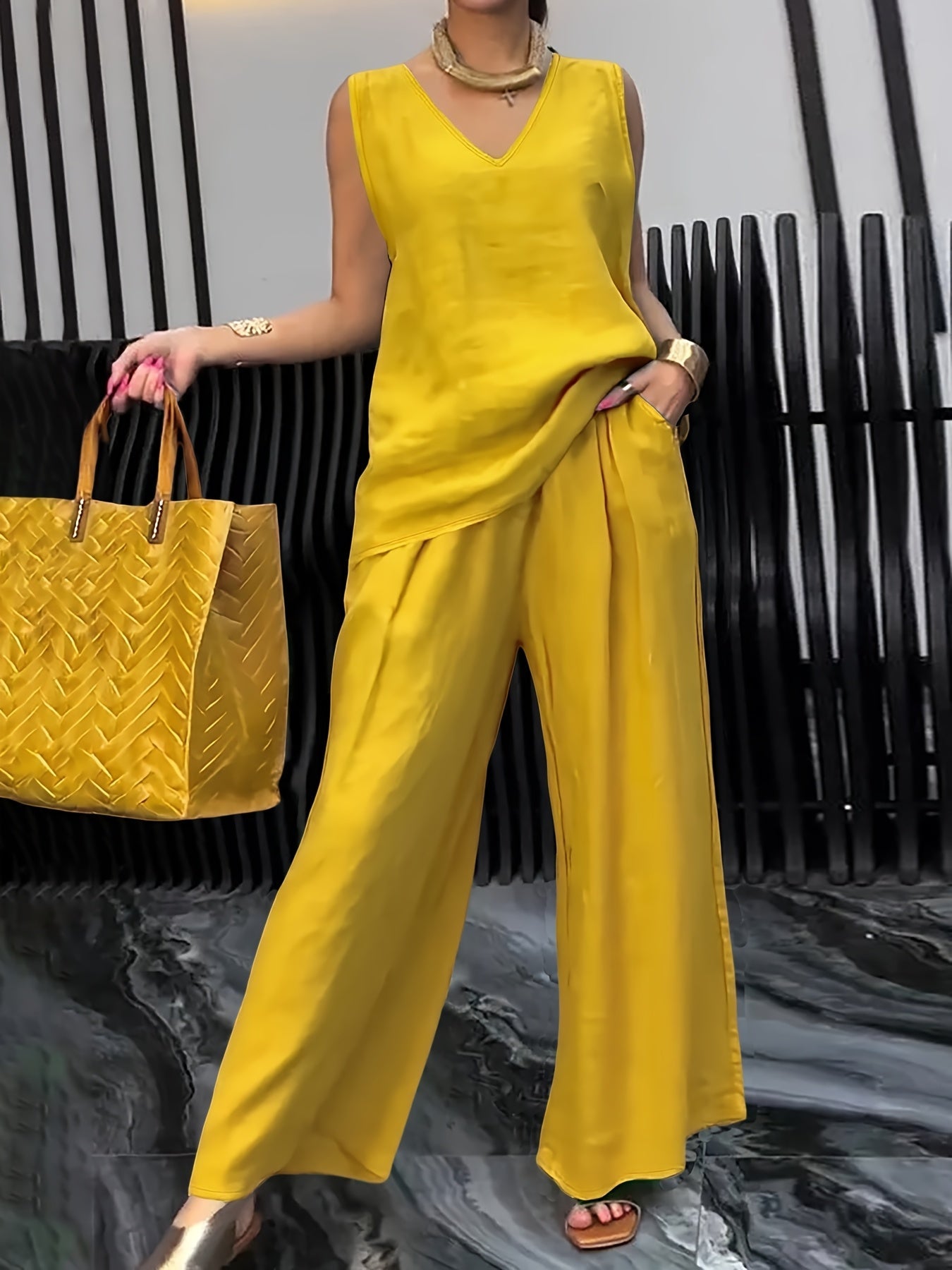Conjunto Casual de 2 Piezas para Mujer
