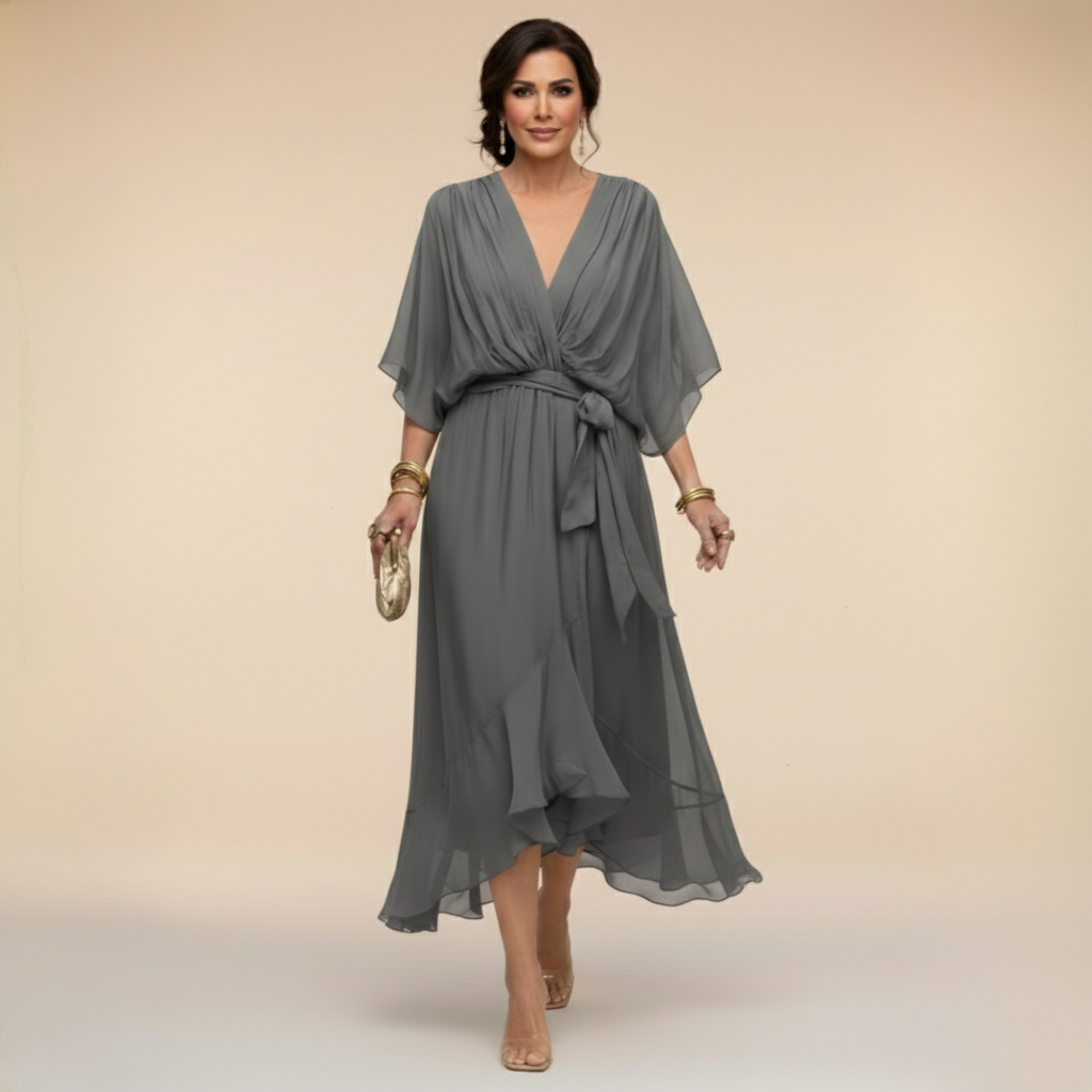 Vestido Valeria™ con Escote en V