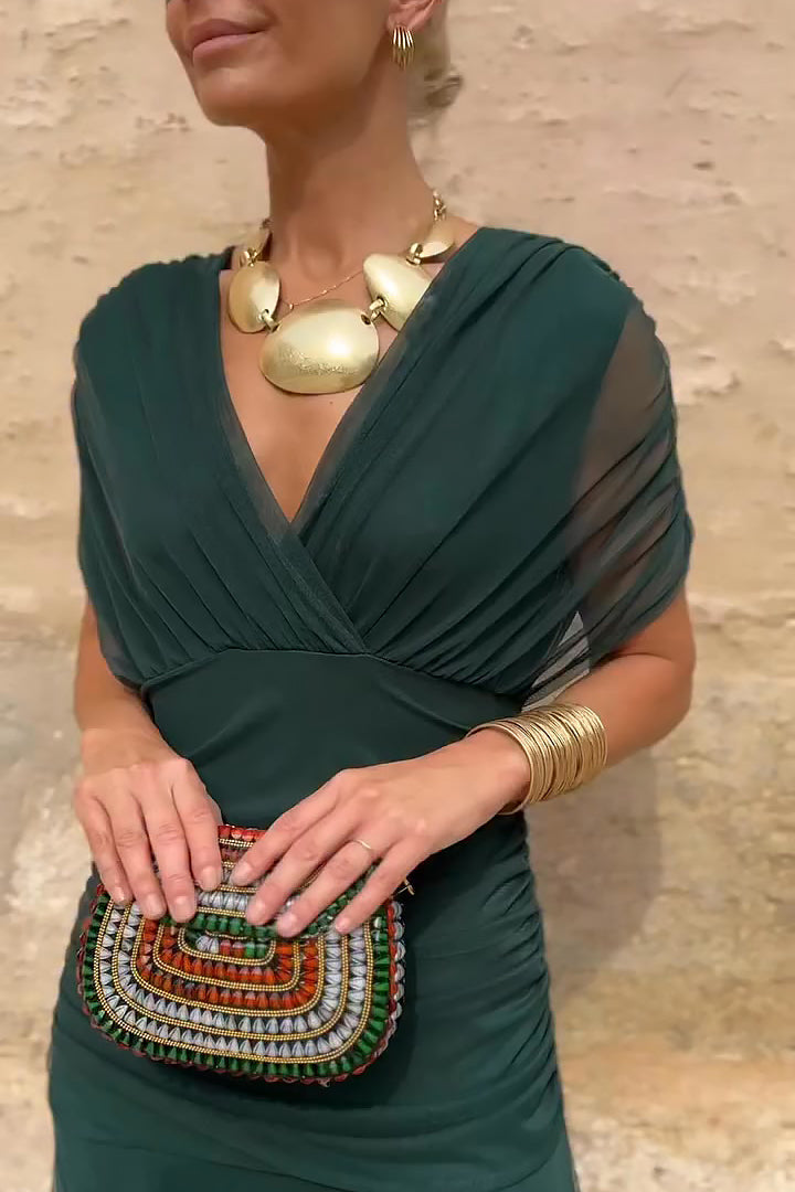 Lucía™ | Vestido largo elegante con escote en V