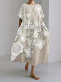 Isa, Vestido Elegante con Estampado Floral