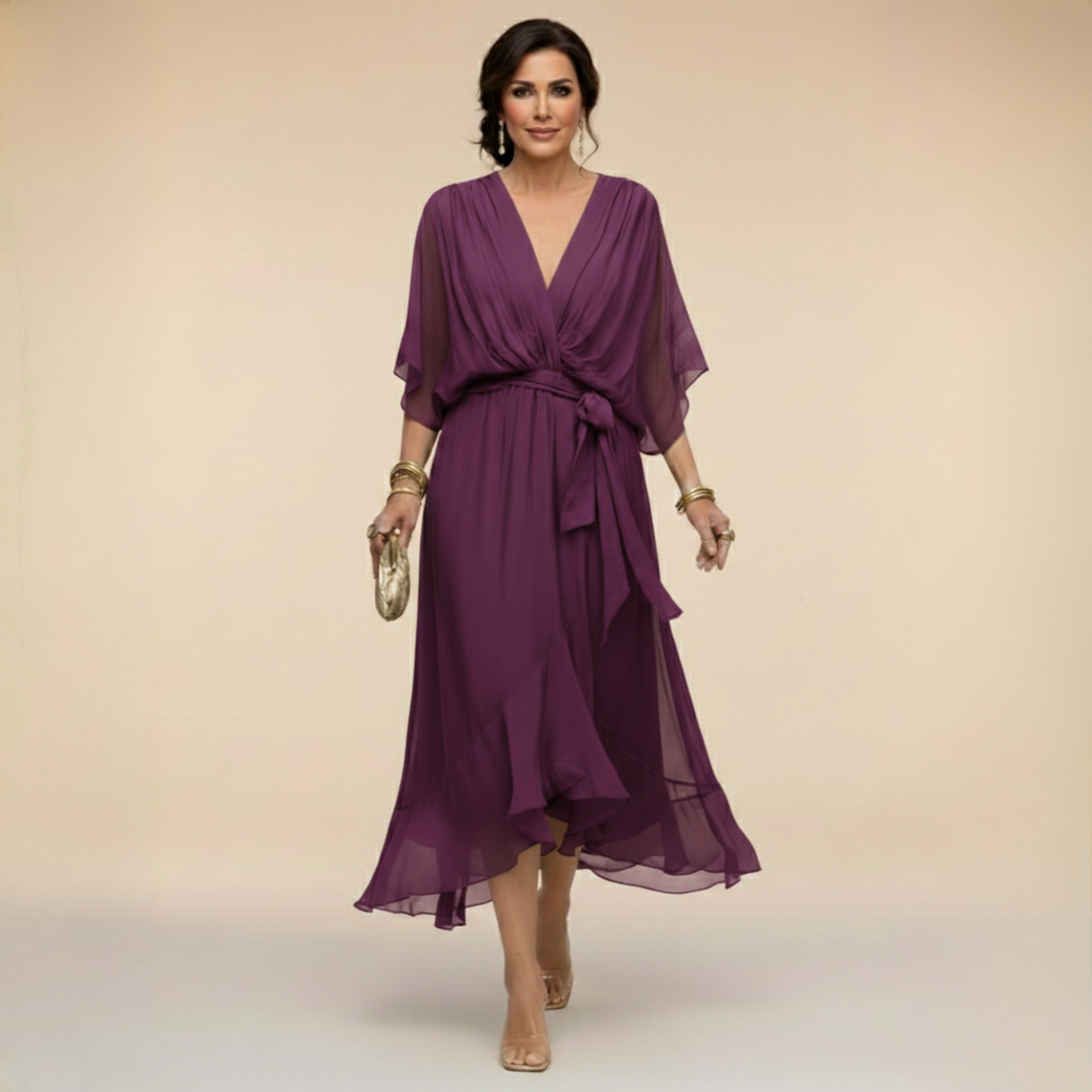 Vestido Valeria™ con Escote en V