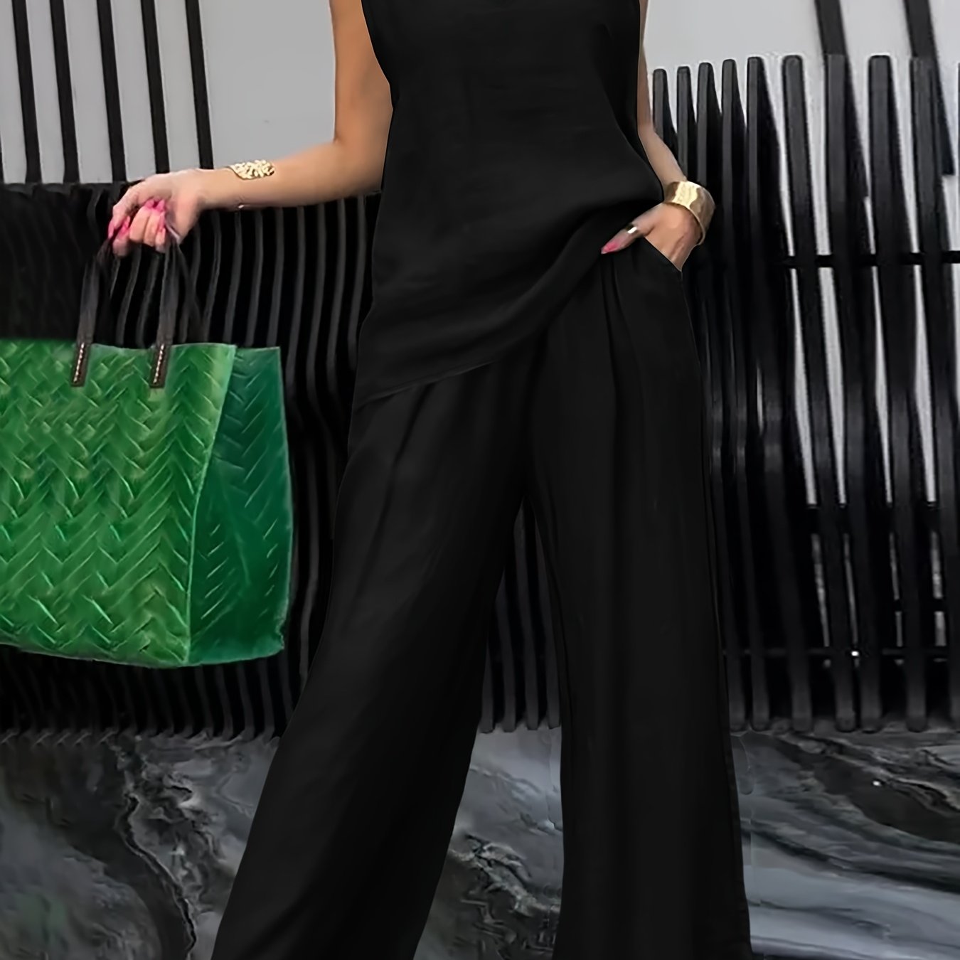 Conjunto Casual de 2 Piezas para Mujer