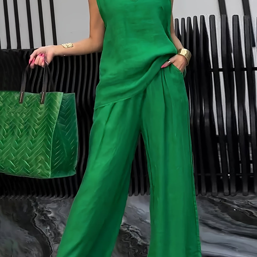 Conjunto Casual de 2 Piezas para Mujer