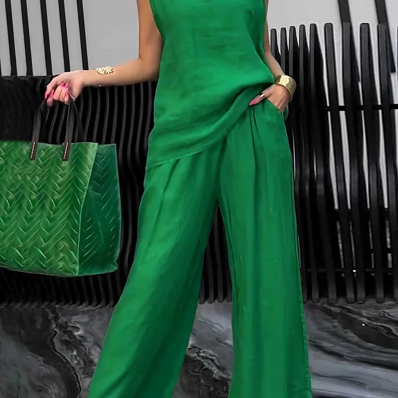 Conjunto Casual de 2 Piezas para Mujer