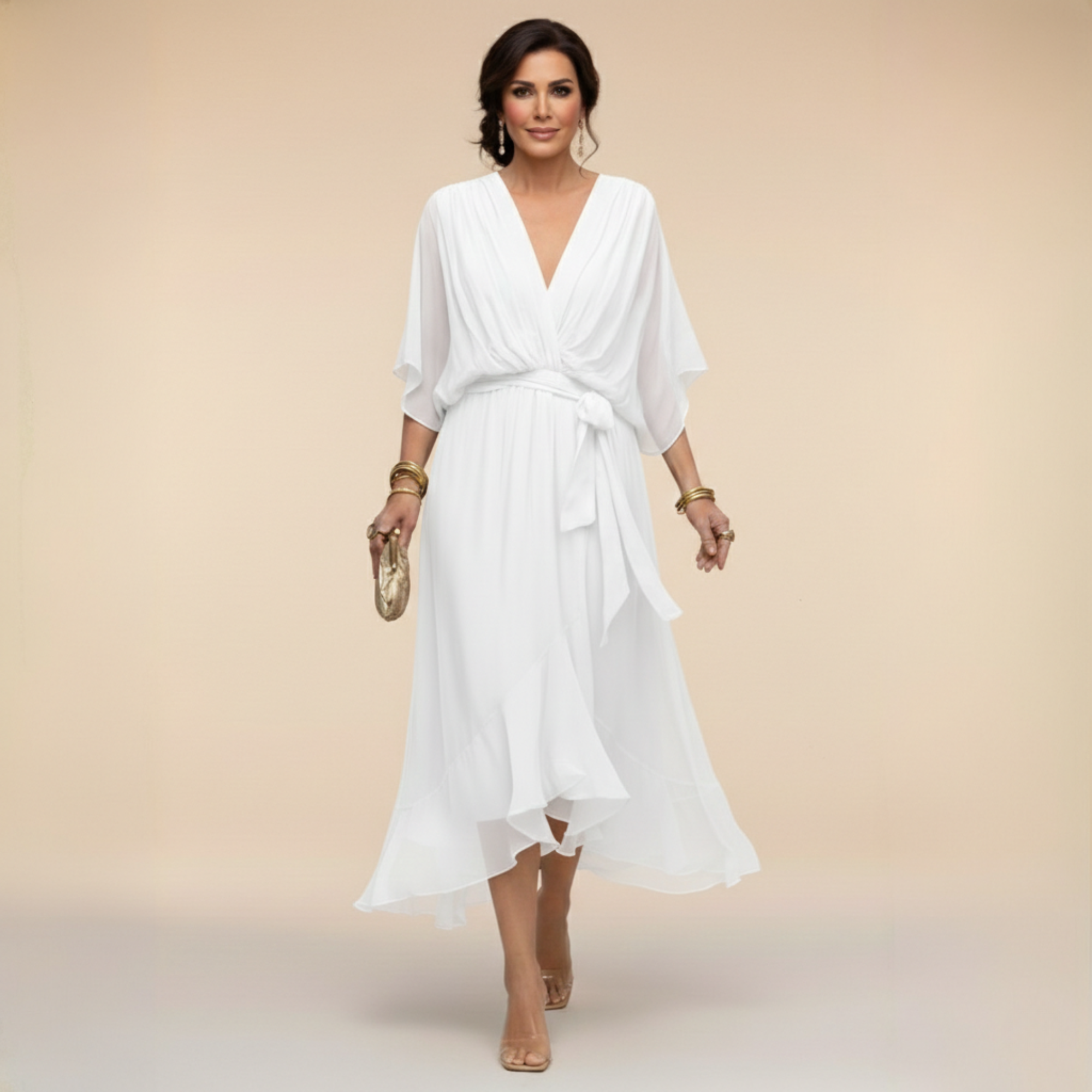 Vestido Valeria™ con Escote en V