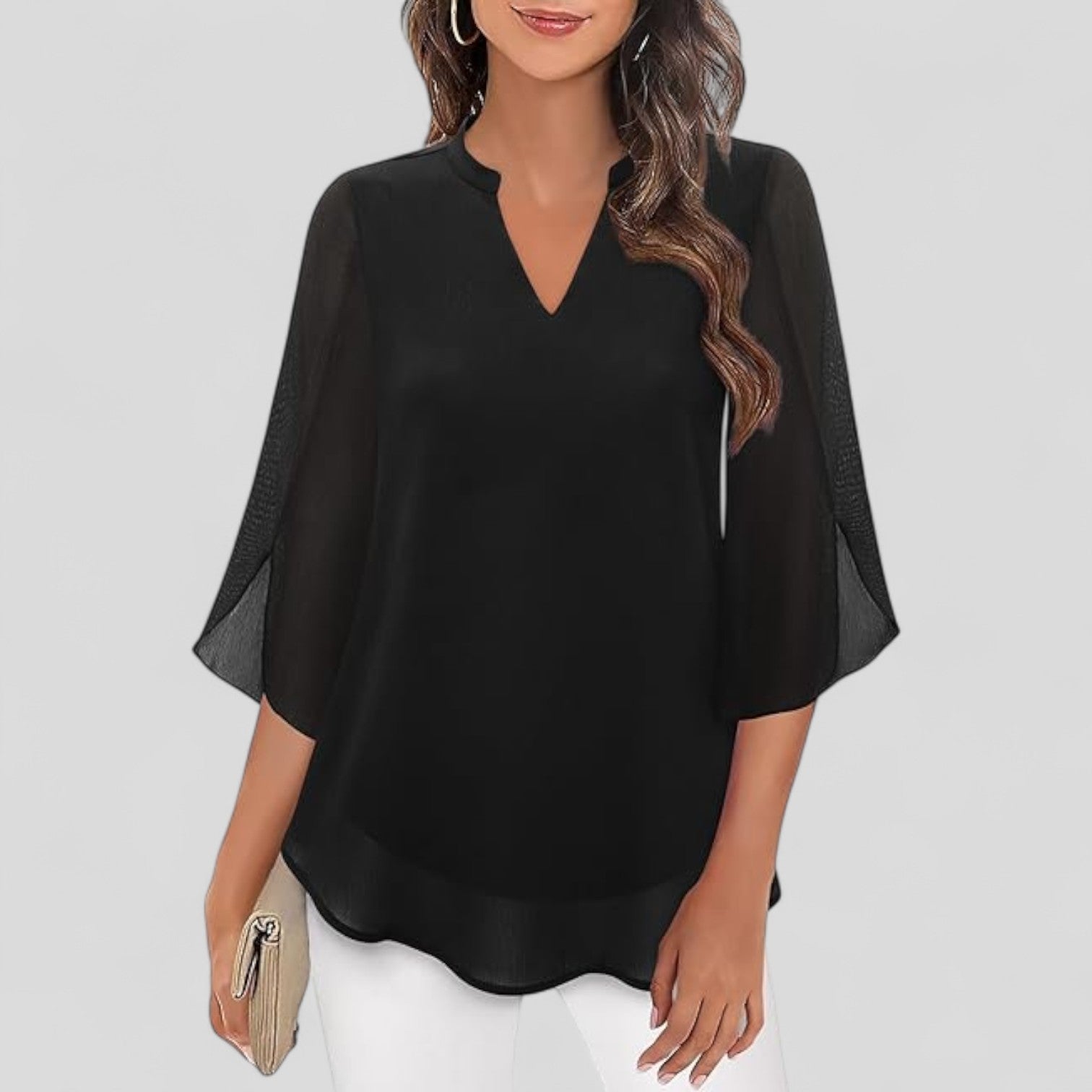Gabriela | Blusa de gasa