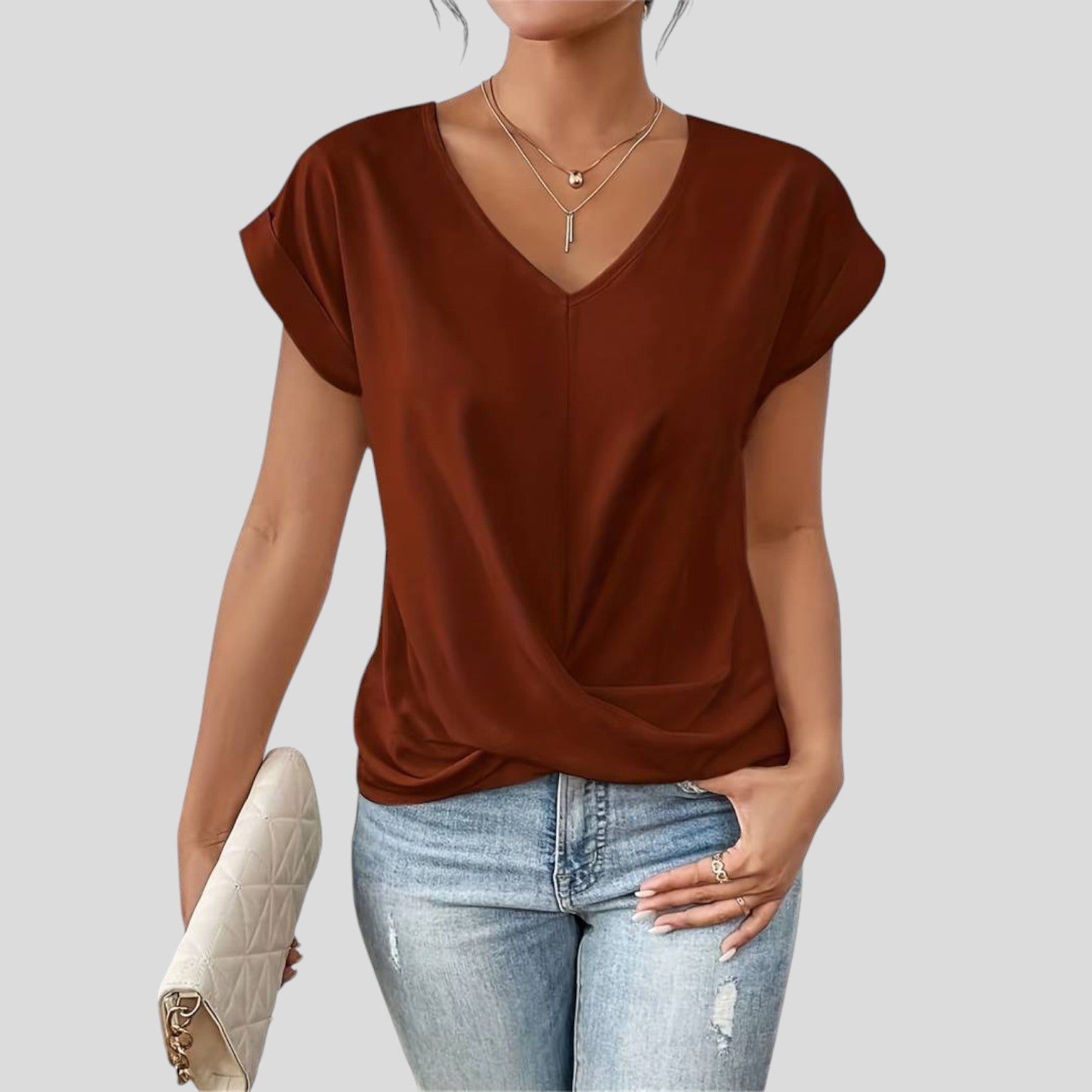 Leandra | Camiseta de manga corta