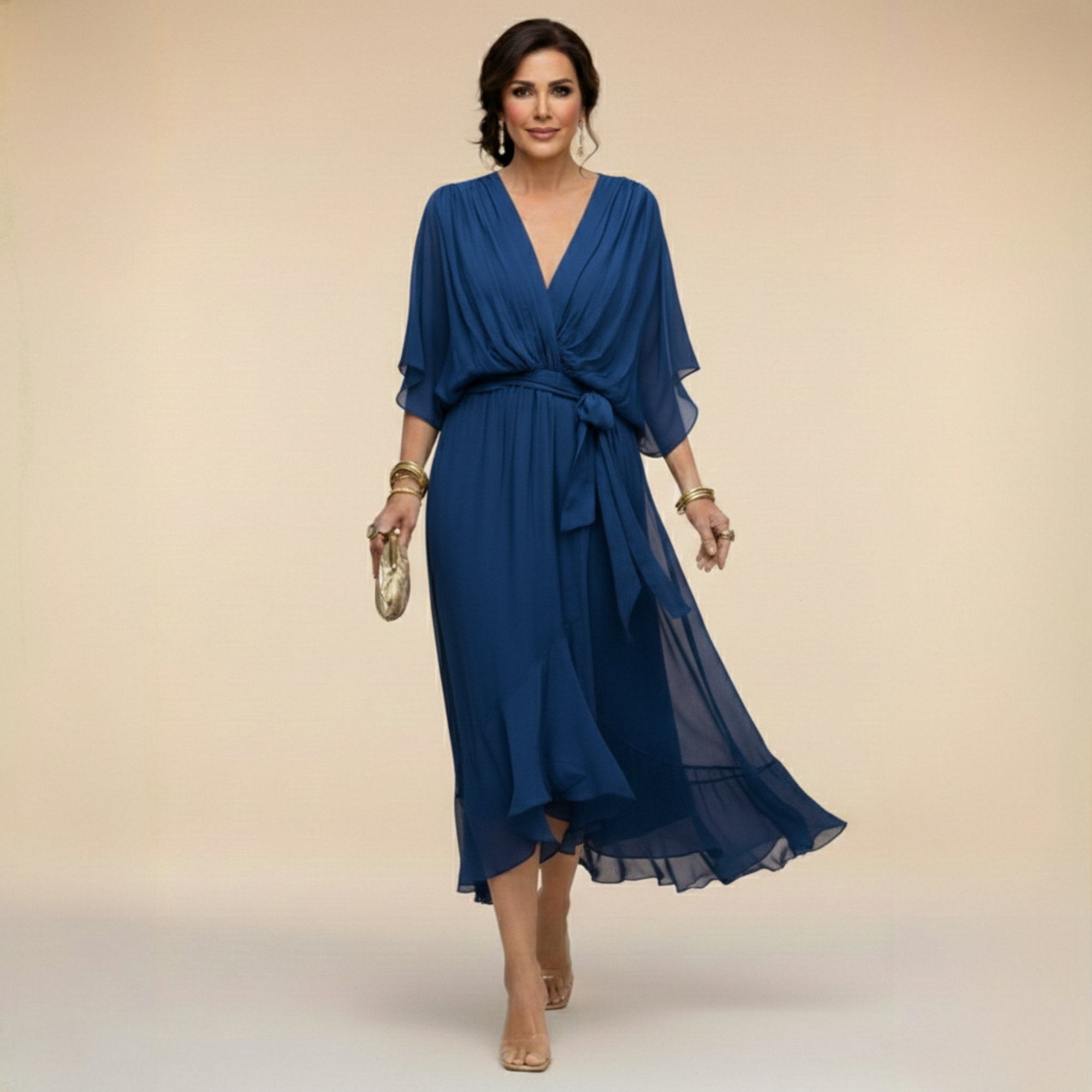 Vestido Valeria™ con Escote en V