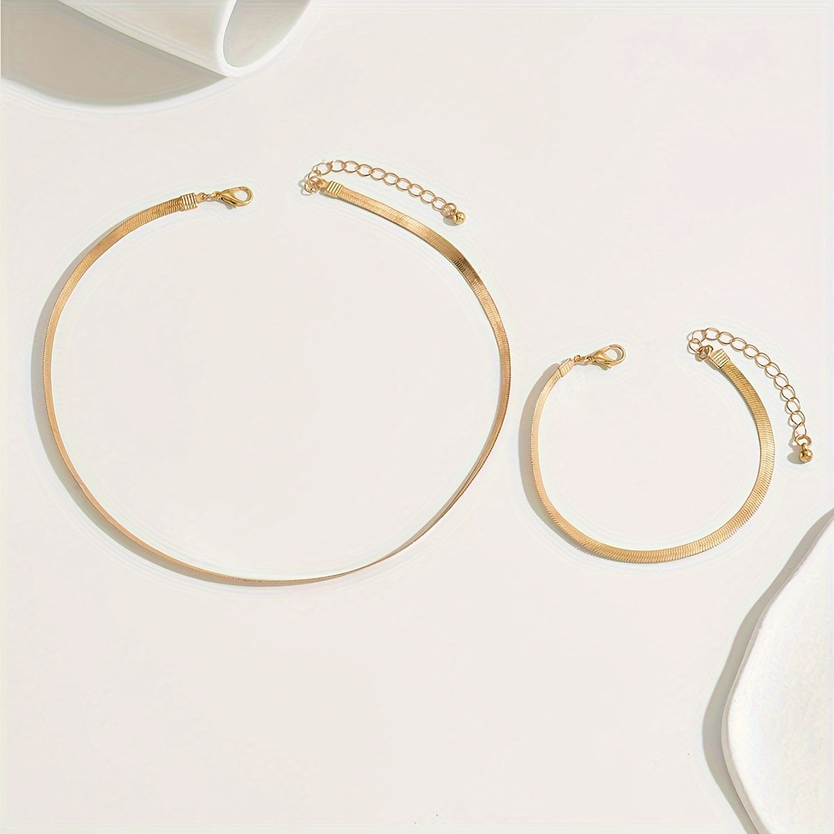 Hélène™ – Parure minimaliste élégante intemporelle