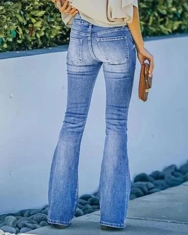 Skinny jeans con effecto