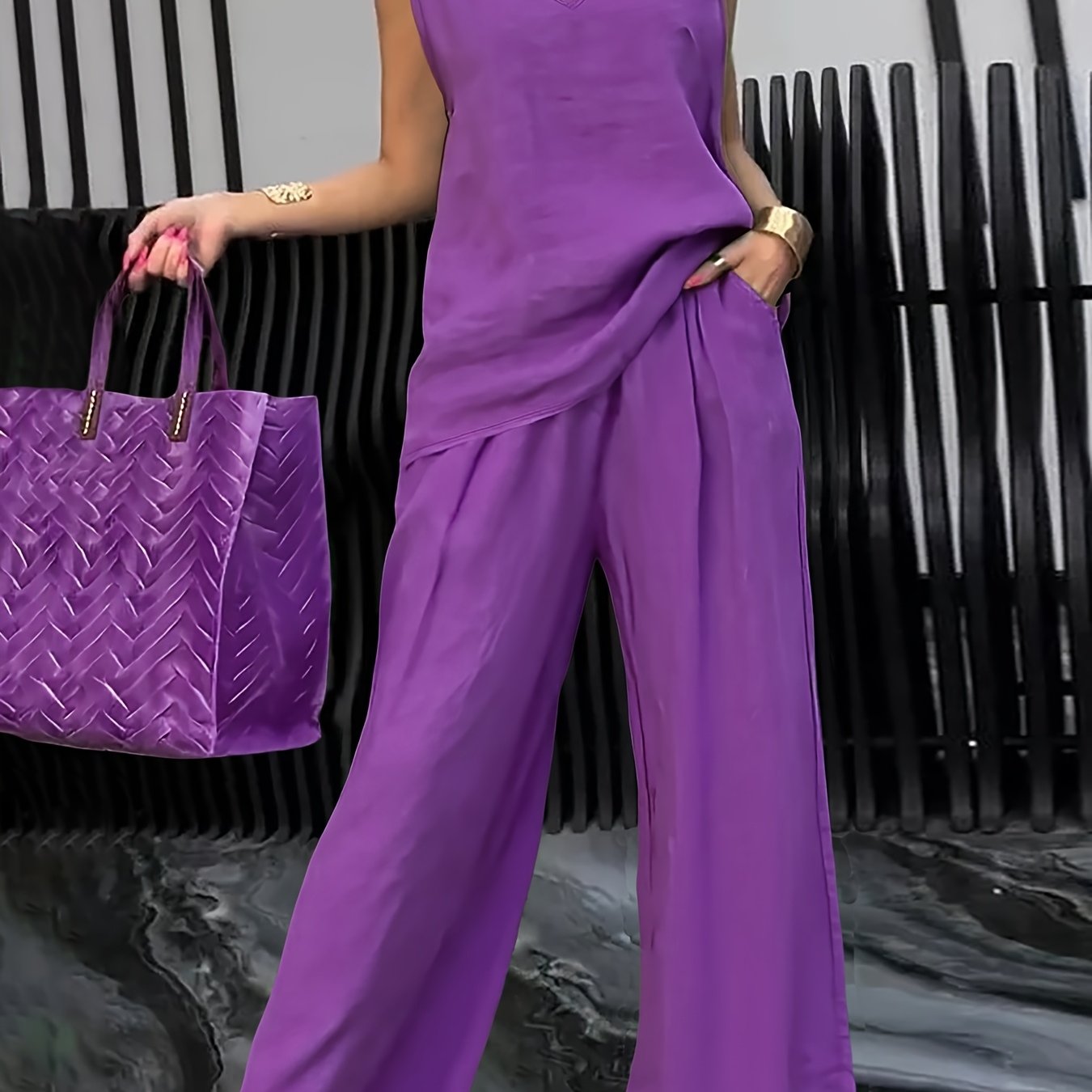 Conjunto Casual de 2 Piezas para Mujer
