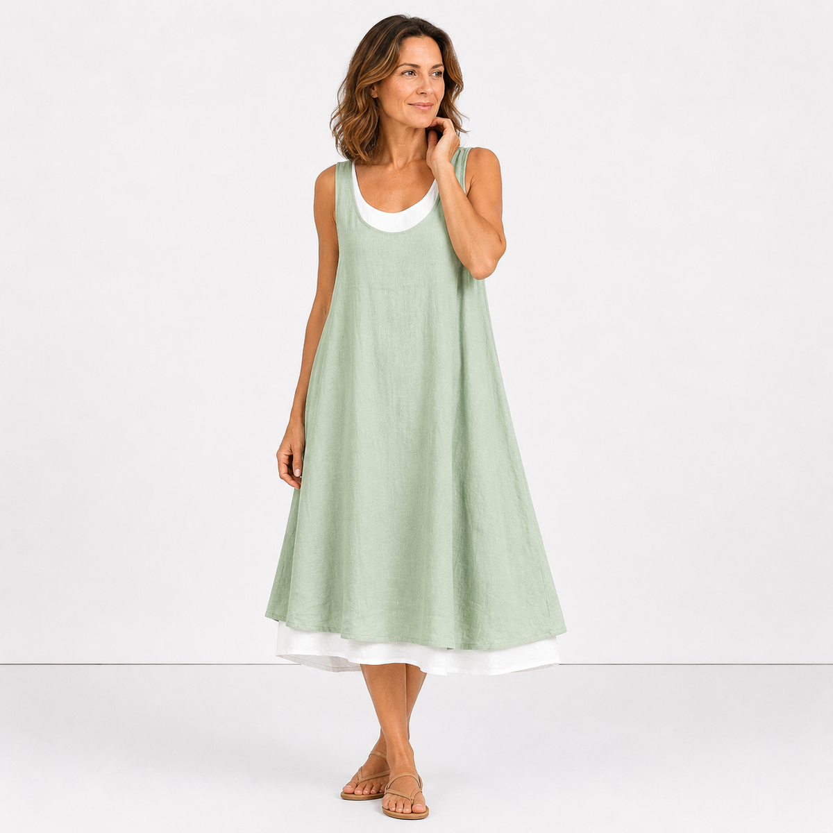 Emma - Robe deux pièces décontractée