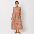 Béatrice - Robe midi florale