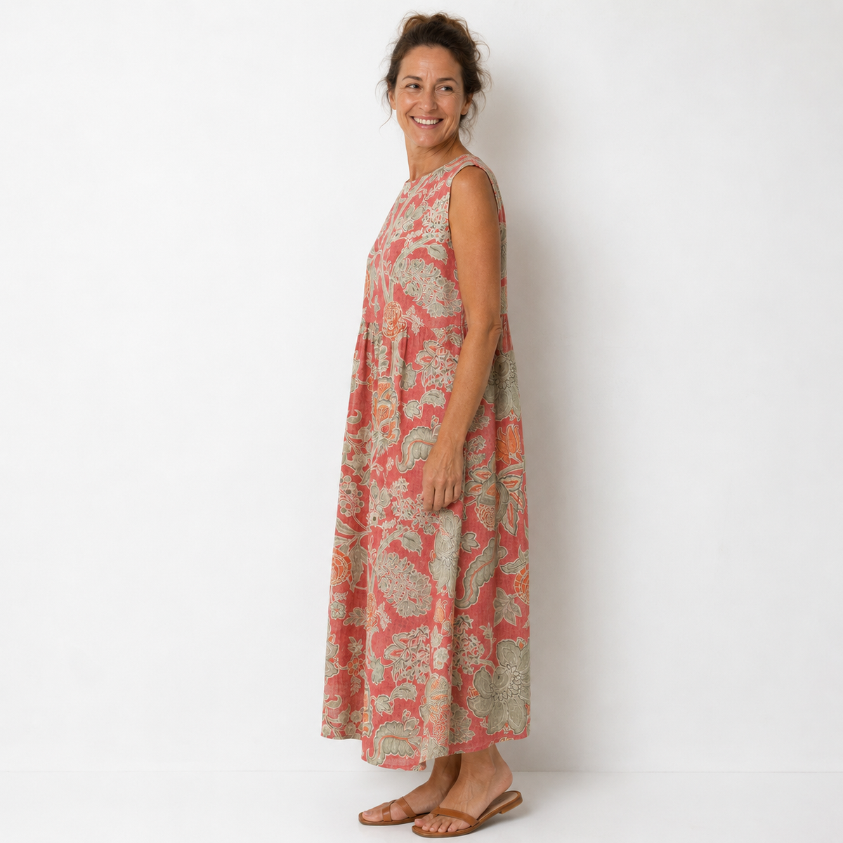Béatrice - Robe midi florale