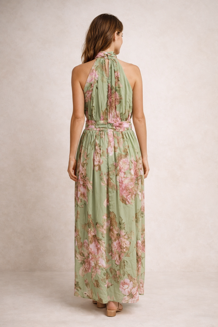 SERENA - Robe Longue Florale Signature