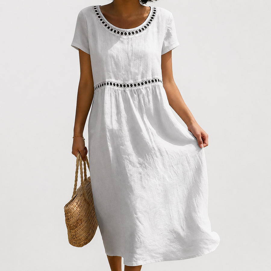 Livia | Robe brodée