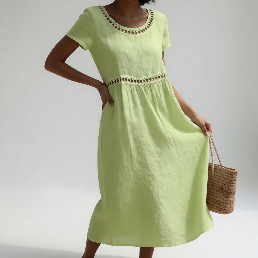 Livia | Robe brodée