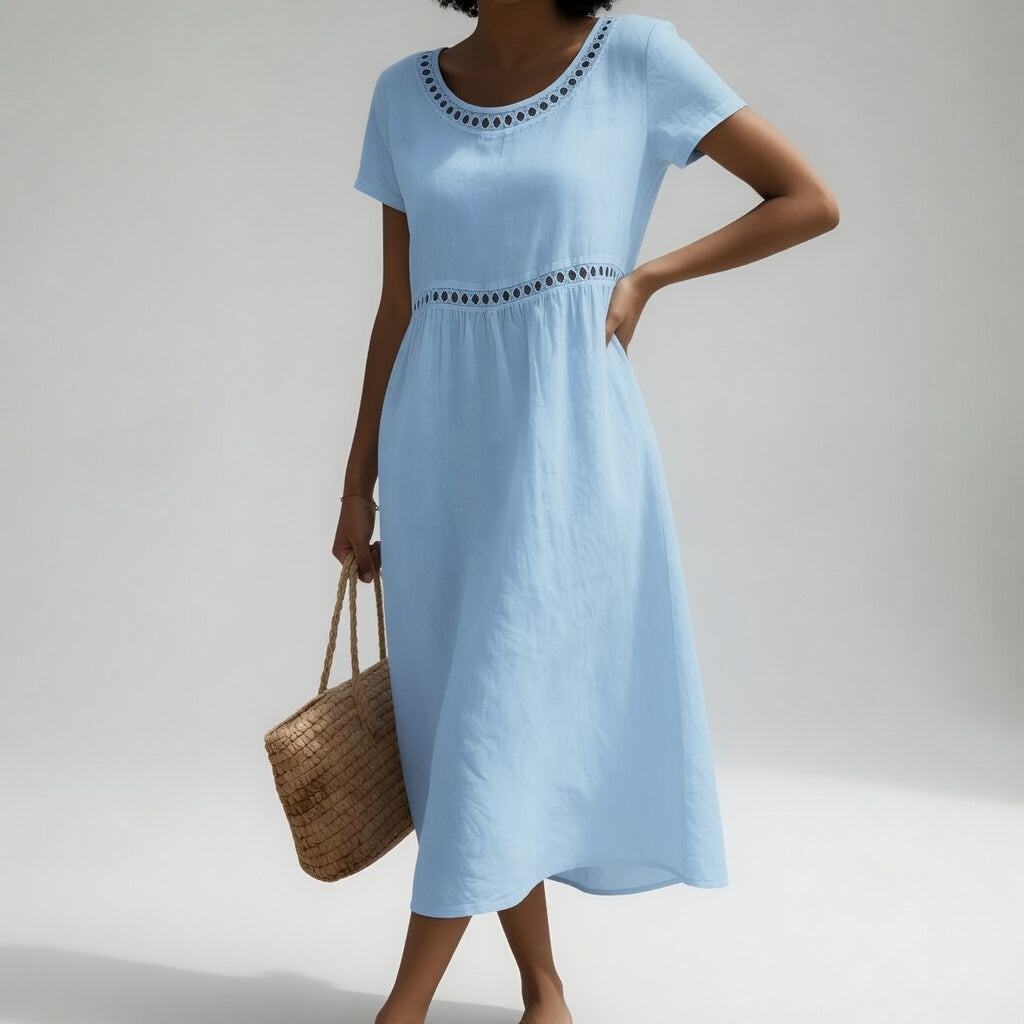 Livia | Robe brodée