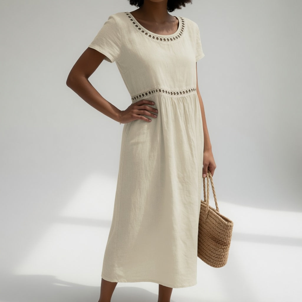 Livia | Robe brodée