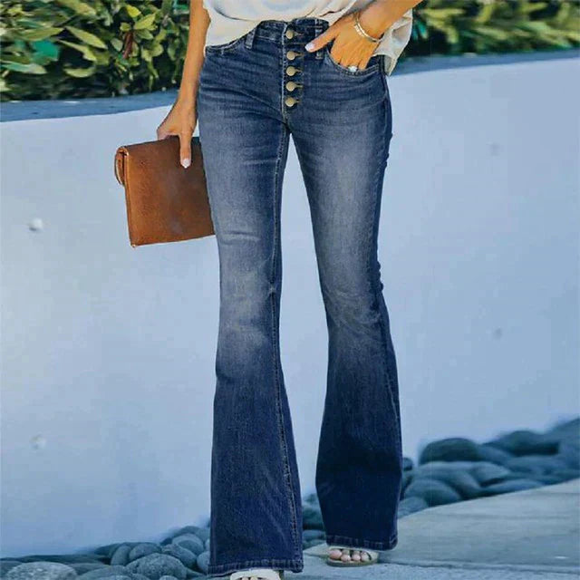 Skinny jeans con effecto
