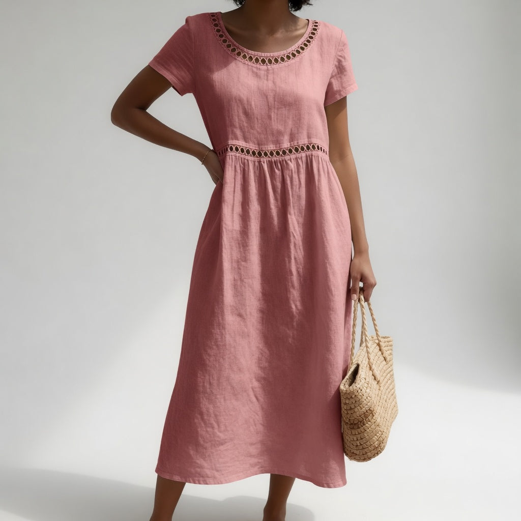 Livia | Robe brodée