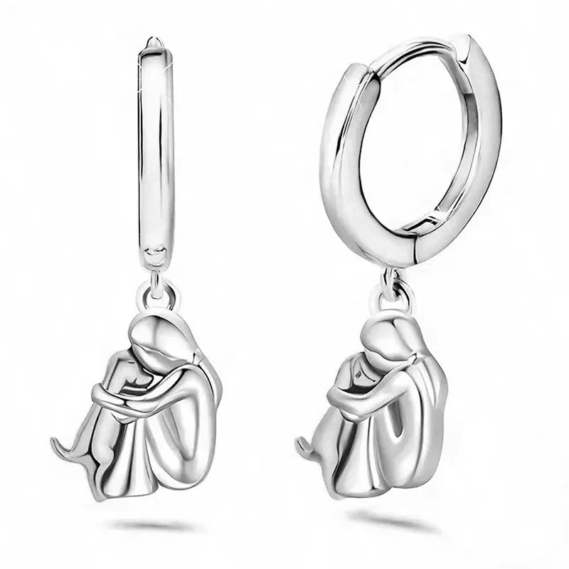 Ginny™ – Boucles d’oreilles icône chien