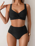Lola® | Ensemble Bikini d’Été Taille Haute