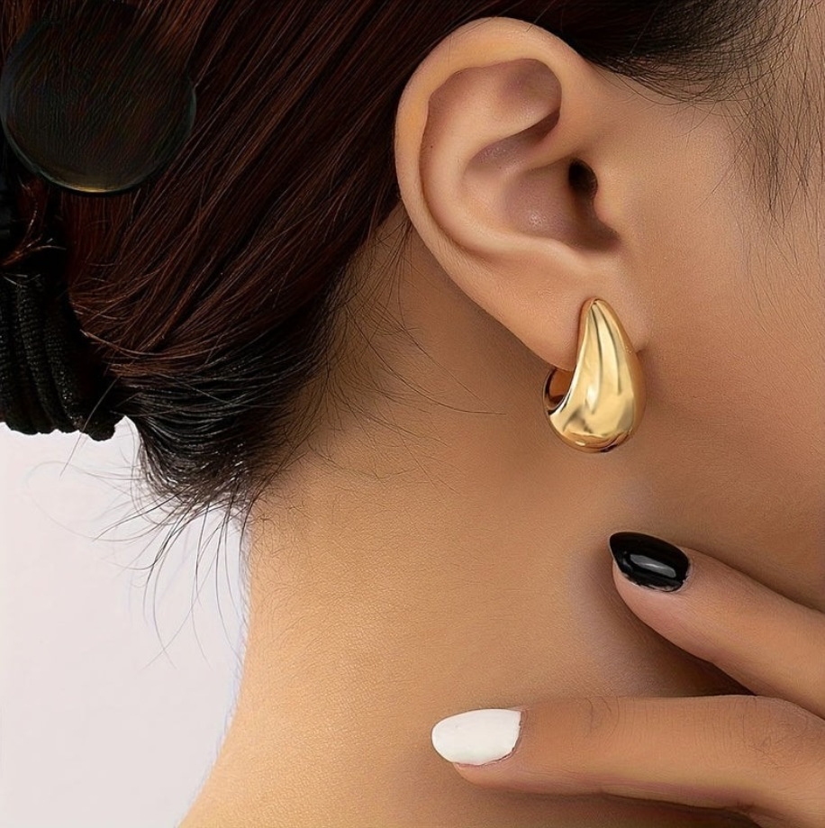 Carole™ – Boucles goutte élégantes intemporelles