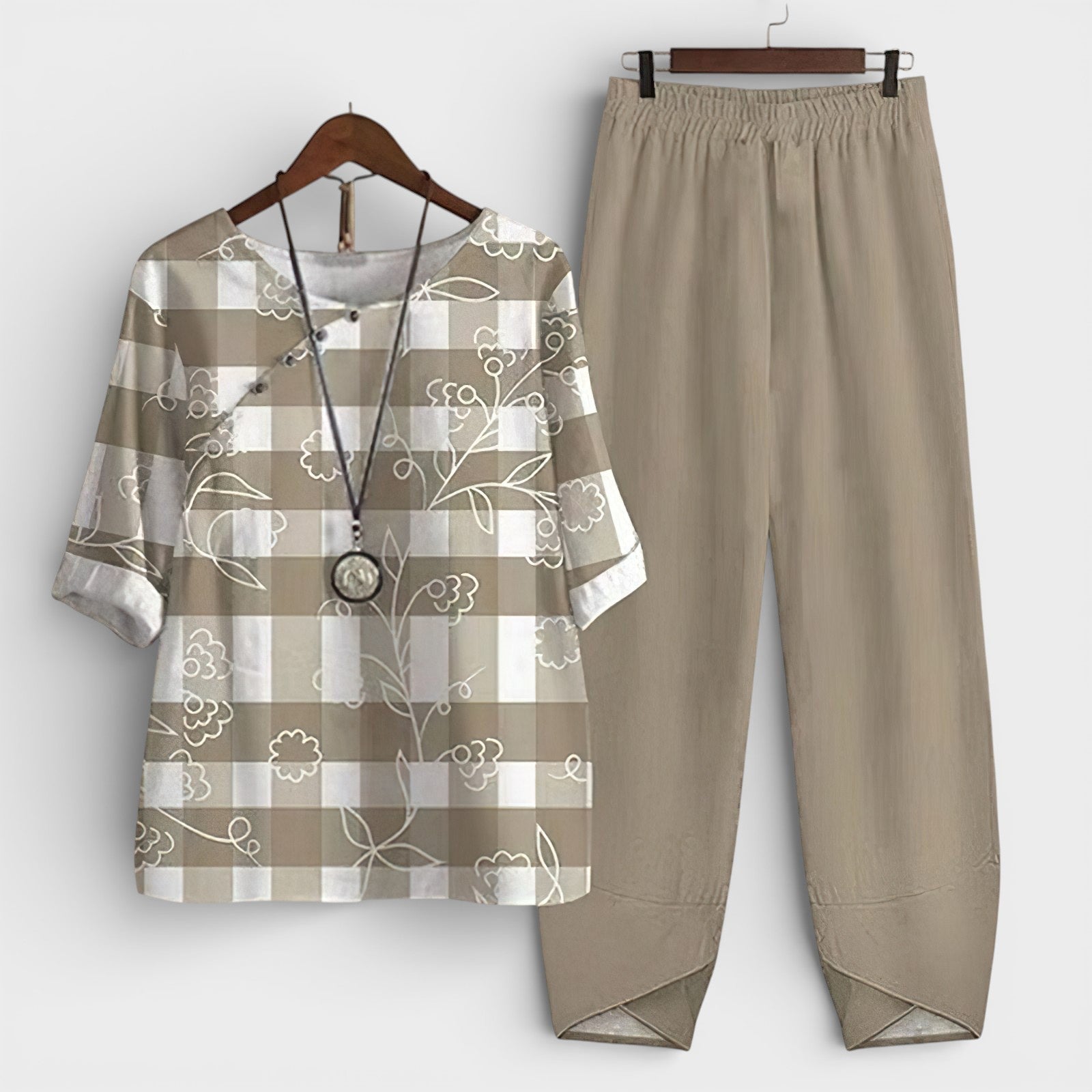 Sara™ | Conjunto artesanal chic