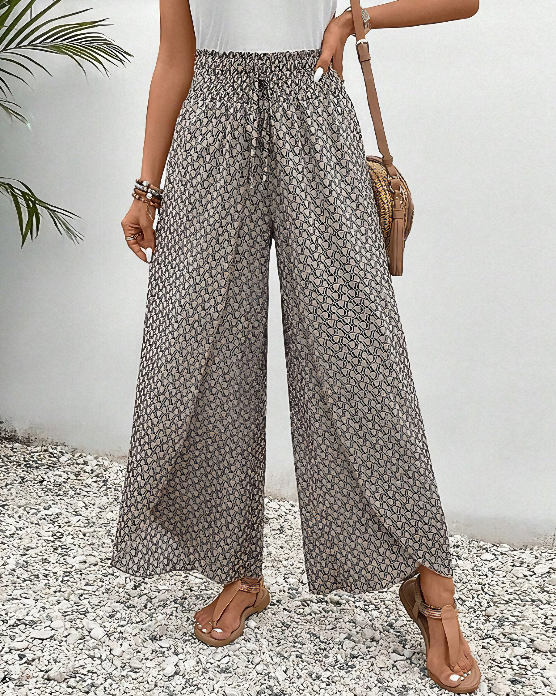 Sahara - Pantalon Large Détendu