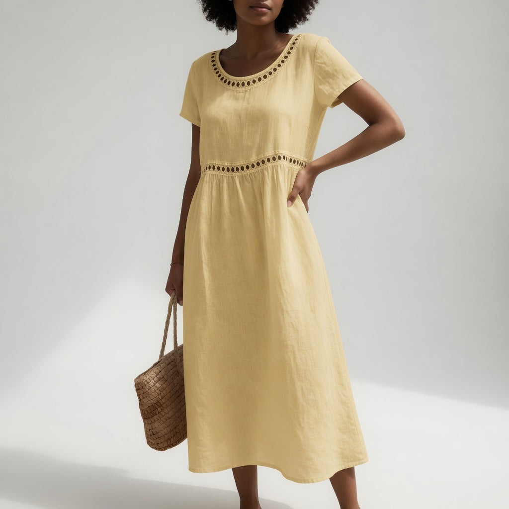 Livia | Robe brodée