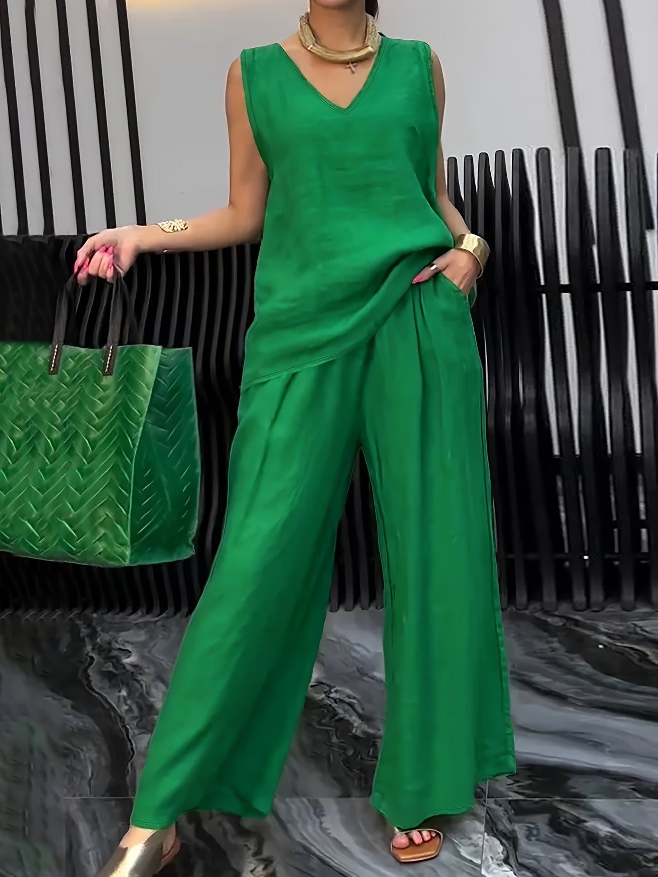 Conjunto Casual de 2 Piezas para Mujer