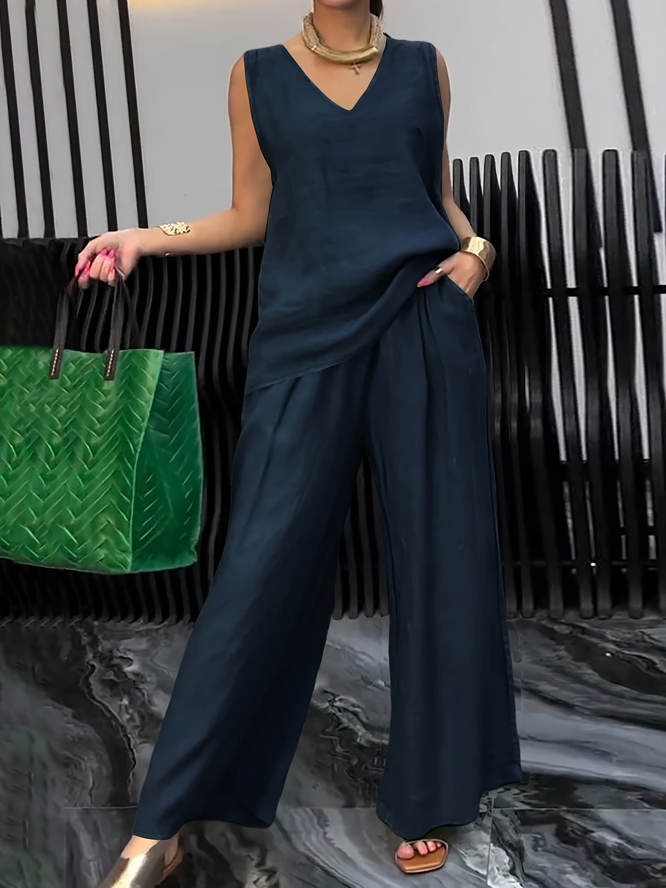Conjunto Casual de 2 Piezas para Mujer
