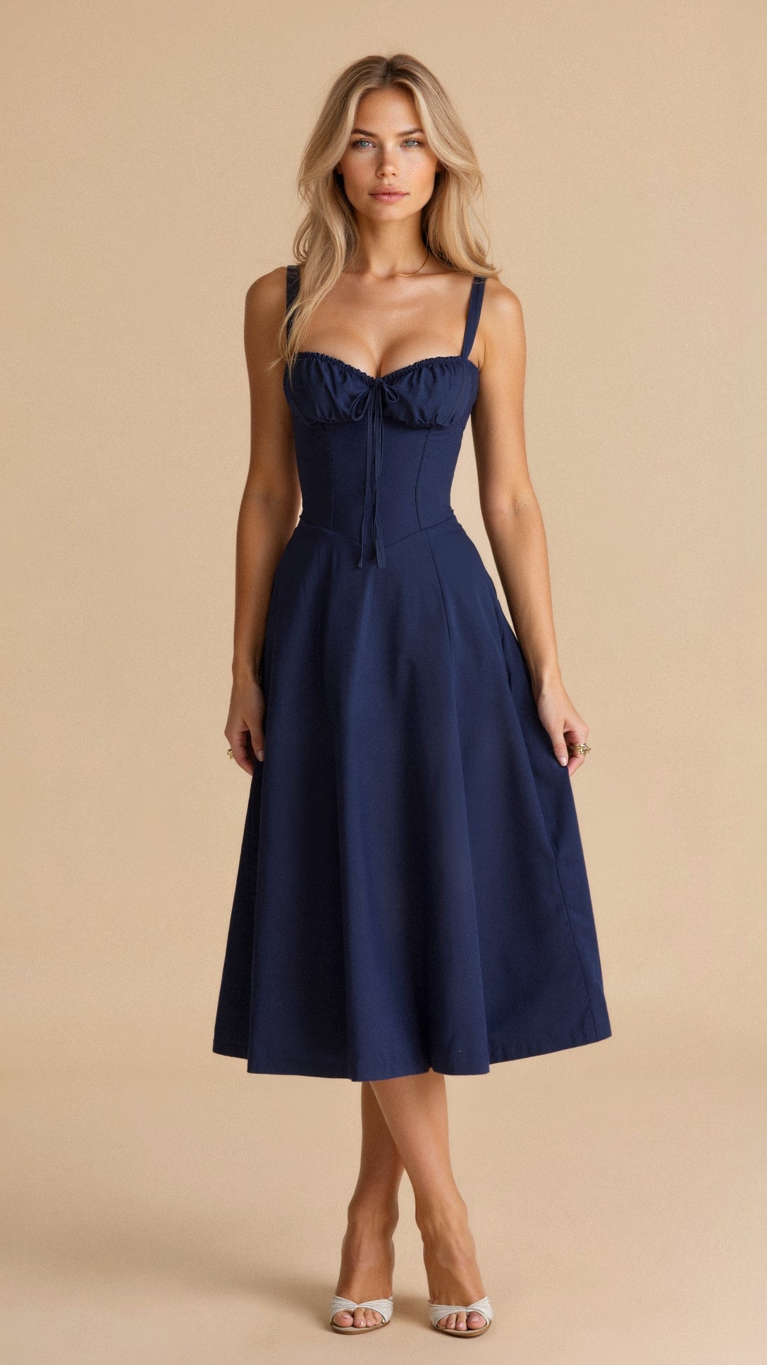 Fabiola™ | Vestido que Realza la Cintura