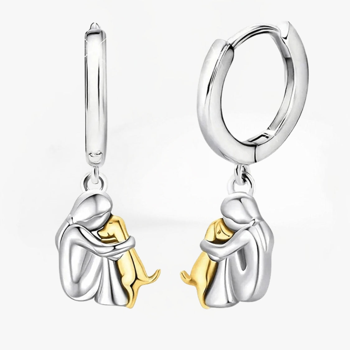 Ginny™ – Boucles d’oreilles icône chien