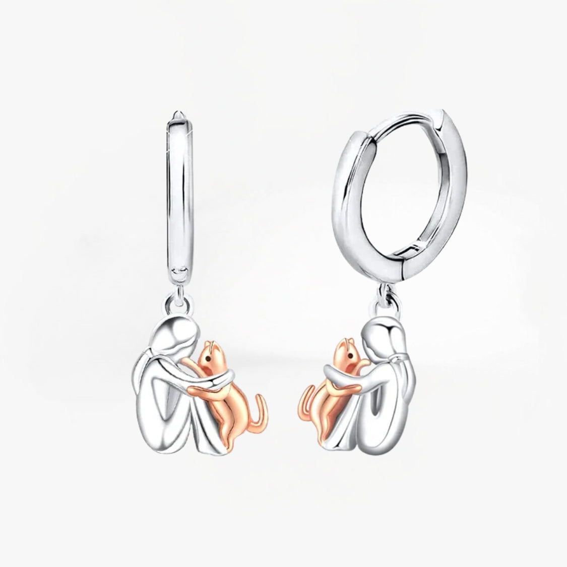 Lily™ – Boucles d’oreilles icône du chat