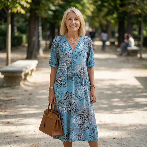 Ana | Vestido de Verano Brisa Oceánica